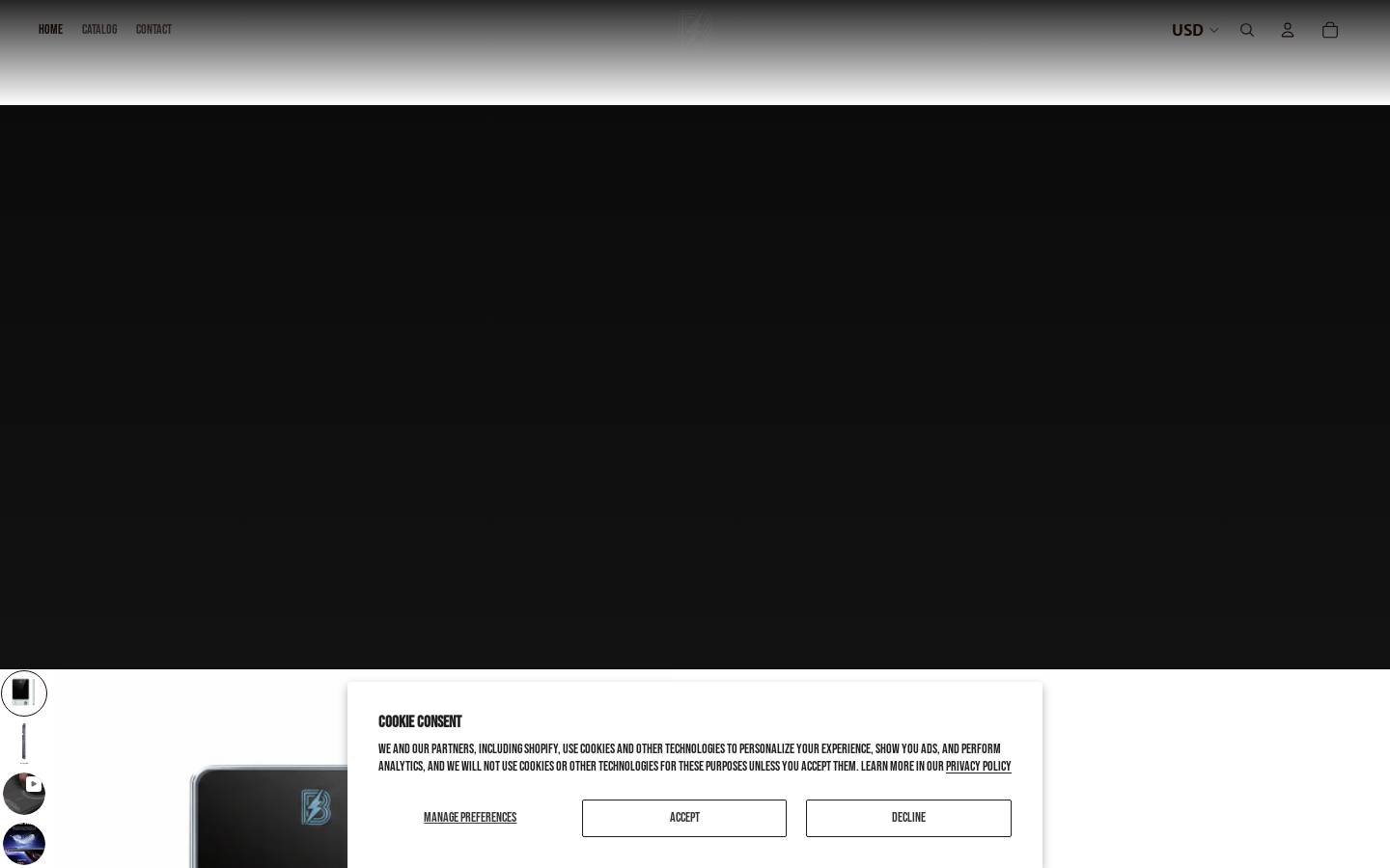 boltelectric.shop homepage screenshot