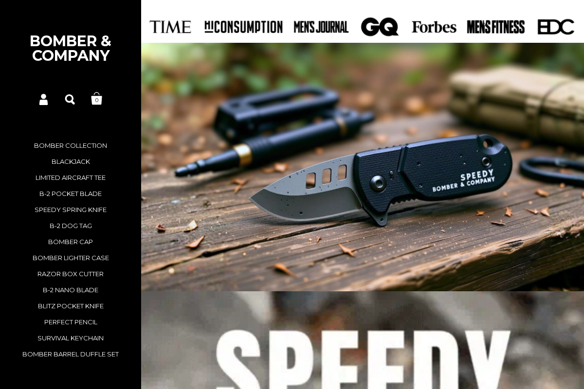 bomberco.com homepage screenshot