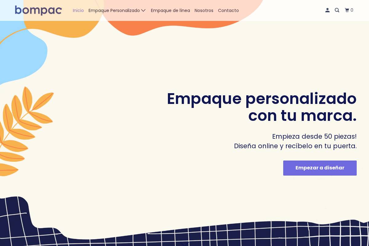 bompac.mx homepage screenshot