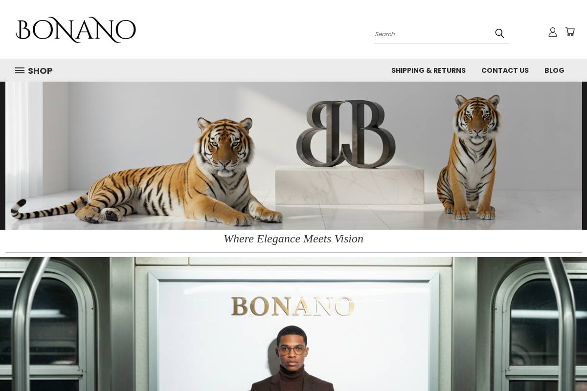 bonanoinc.com homepage screenshot