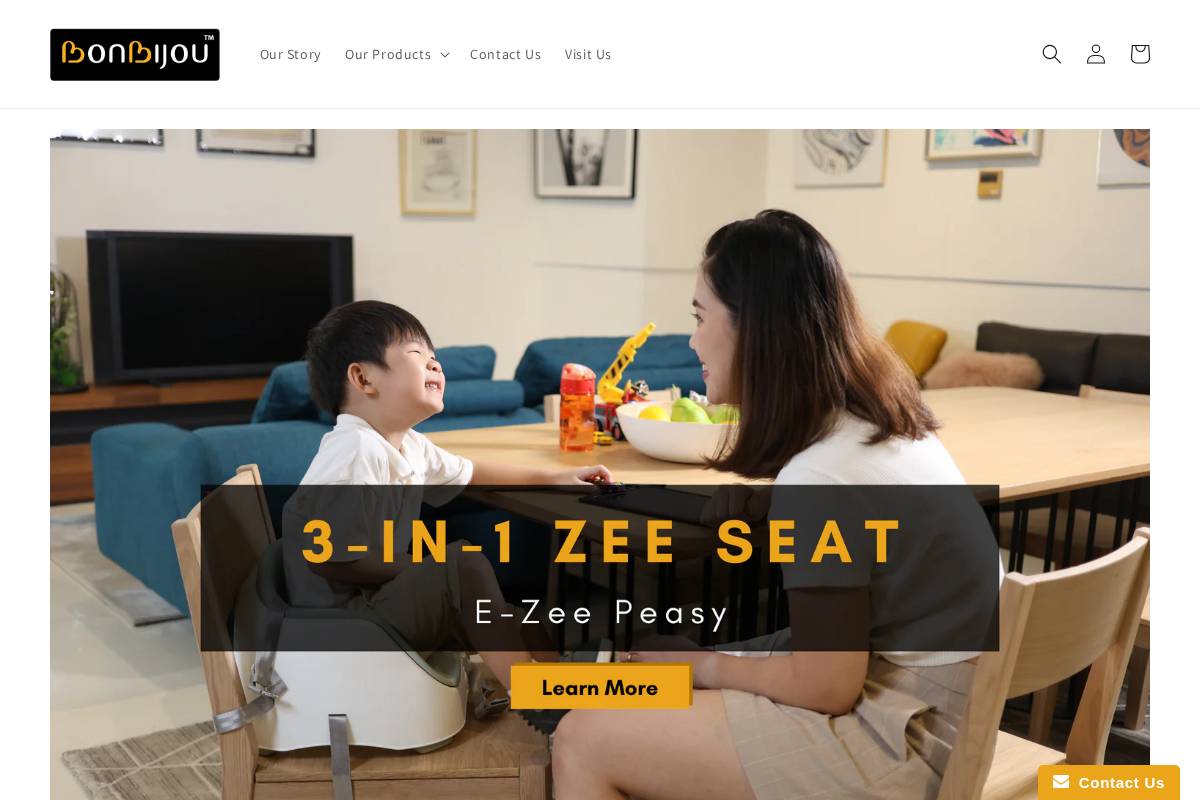 bonbijou.sg homepage screenshot