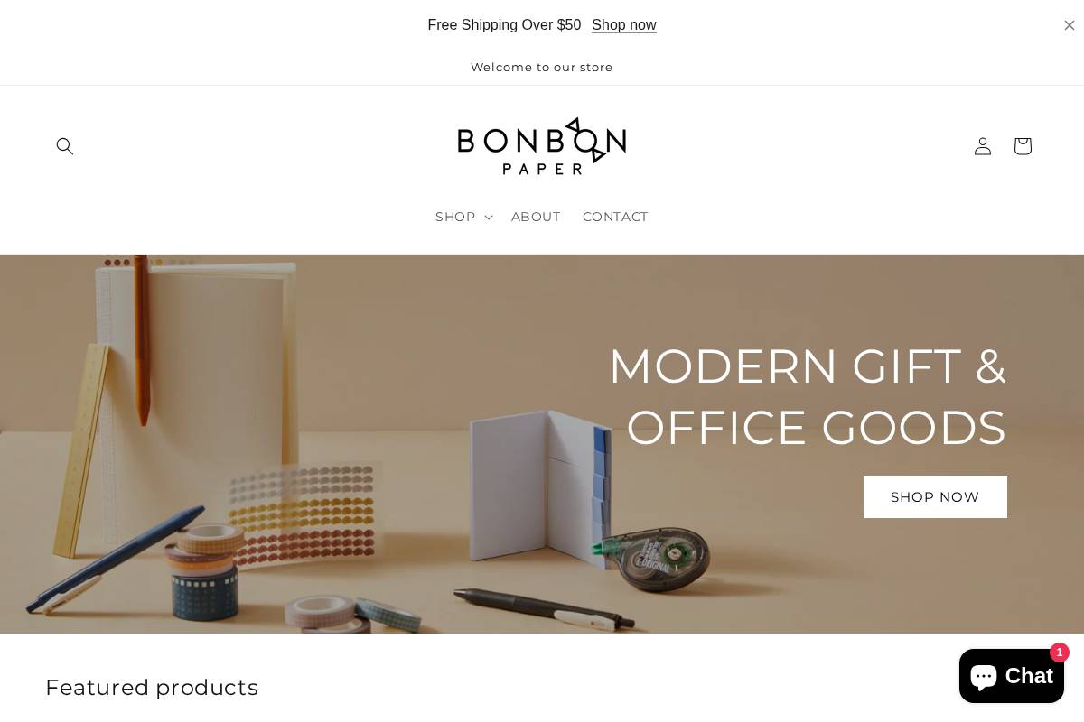 bonbonpaper.com homepage screenshot