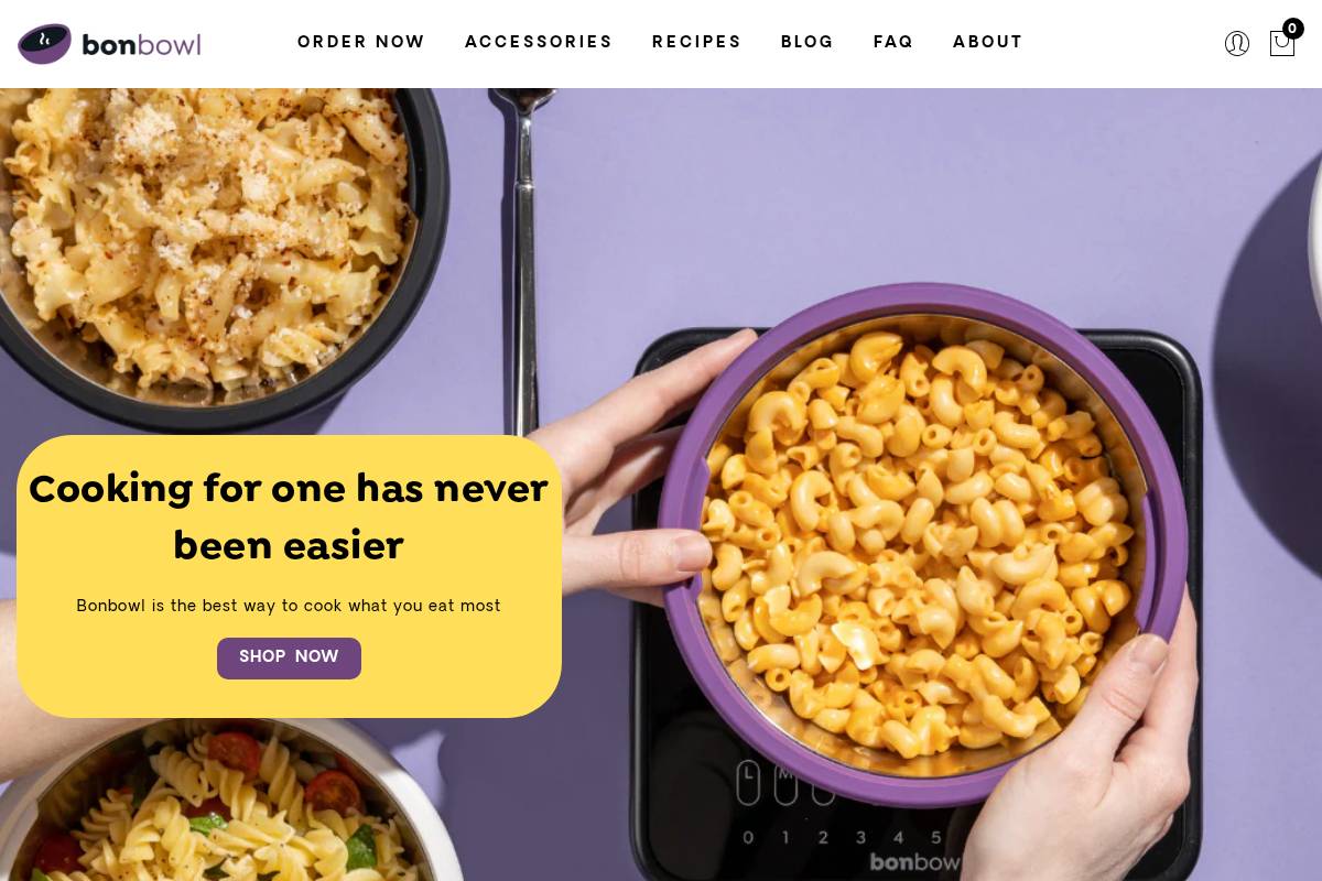 bonbowl.com homepage screenshot