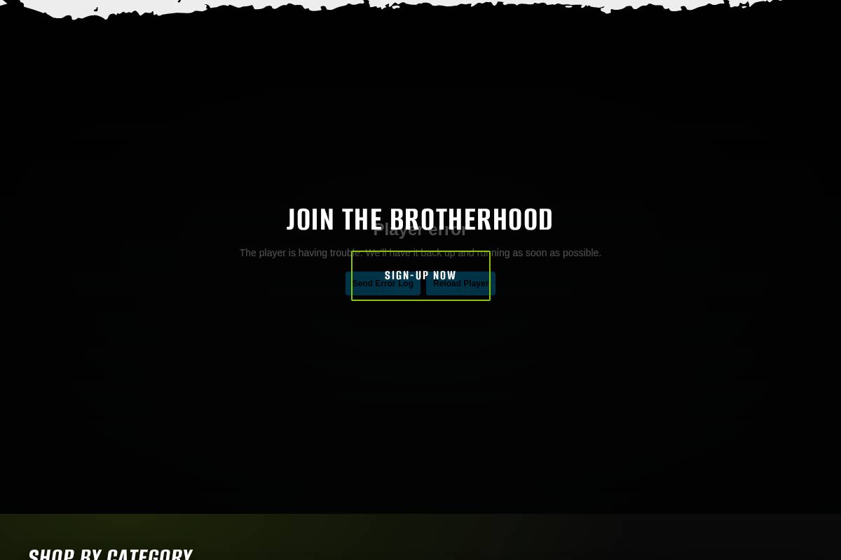 Bonecollector homepage screenshot