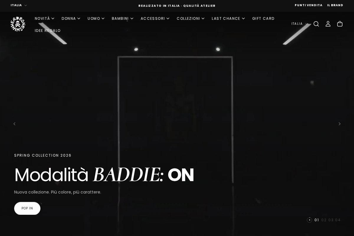 BONESWIMMER homepage screenshot