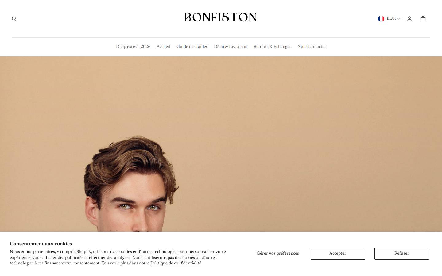 Bonfiston homepage screenshot
