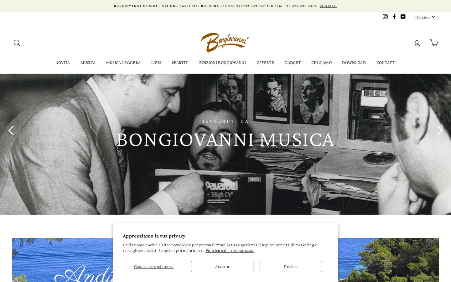 bongiovanni70.it homepage screenshot