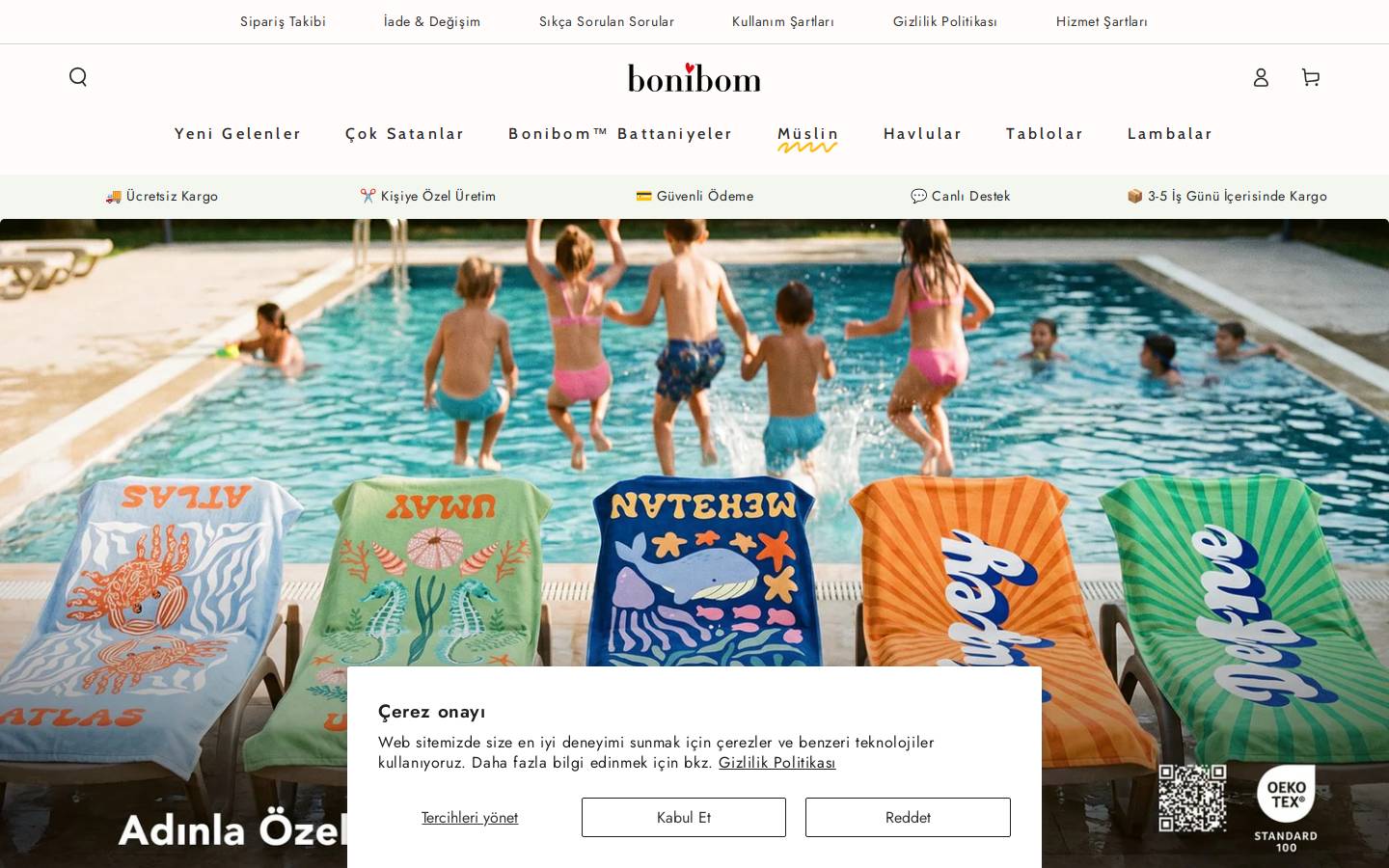 bonibom.com homepage screenshot