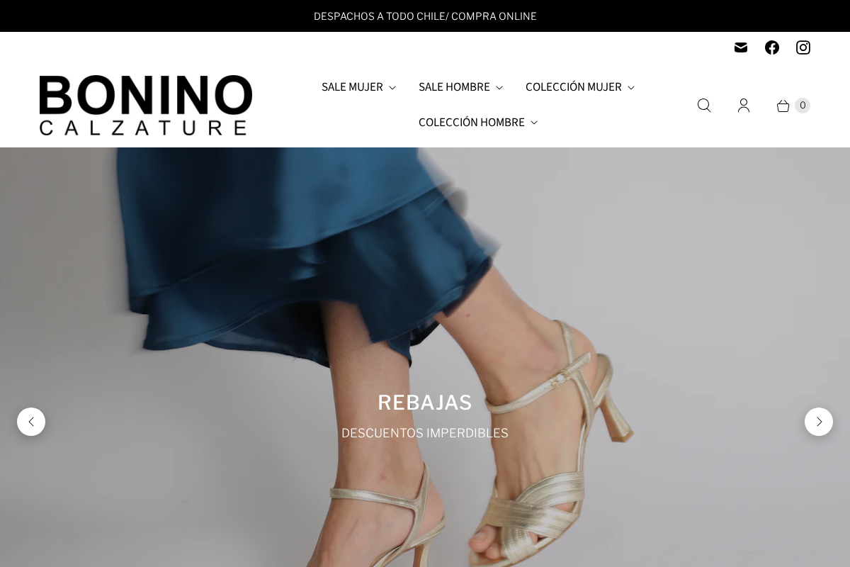 boninochile homepage screenshot