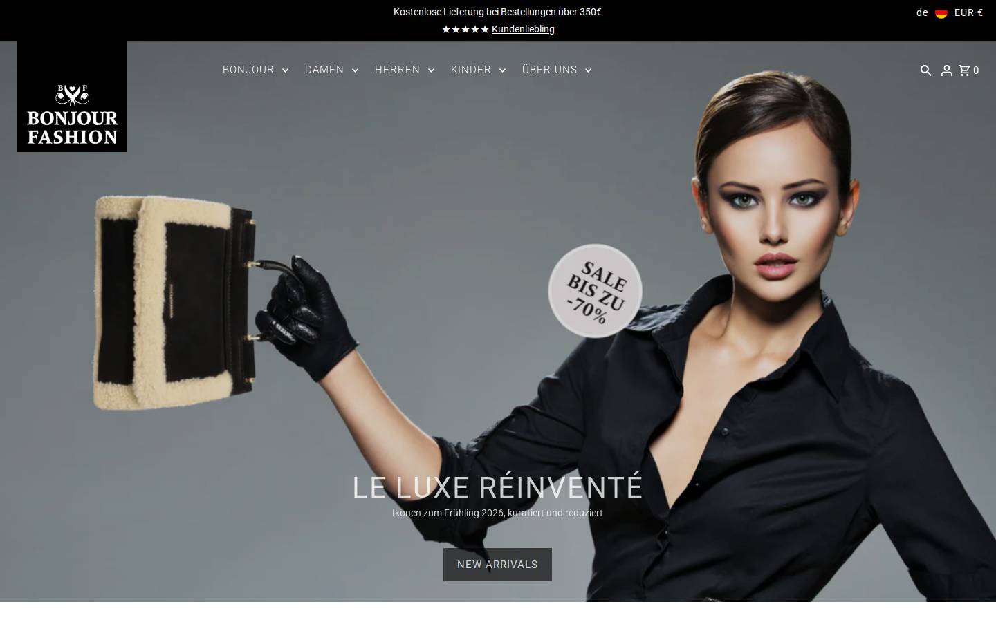 bonjour-berlin.com homepage screenshot