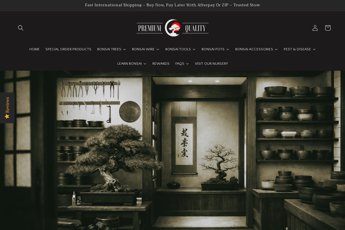 Bonsai-En homepage screenshot