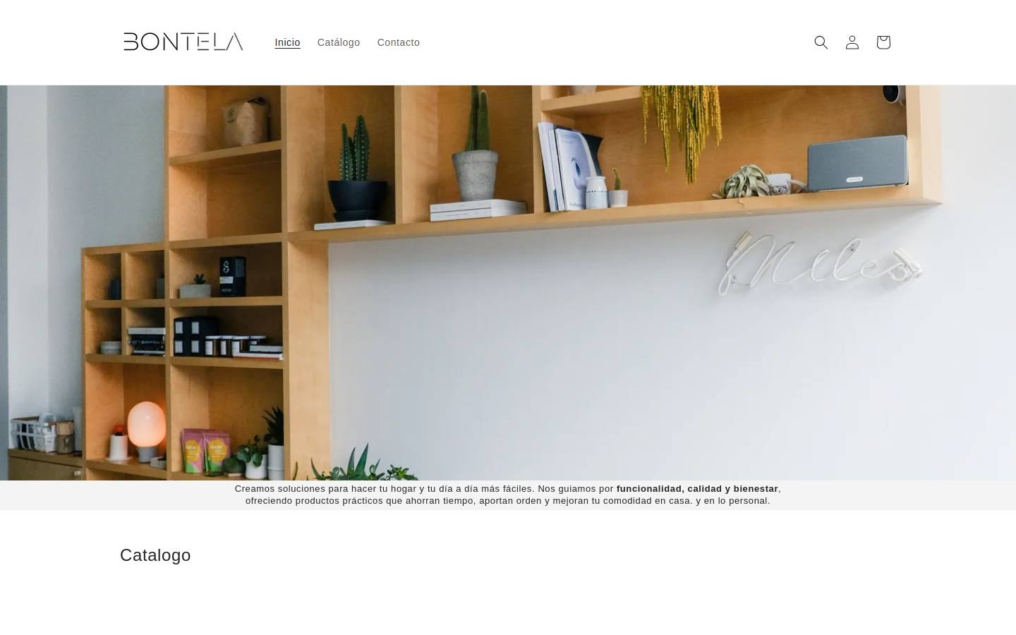 bontela.com homepage screenshot