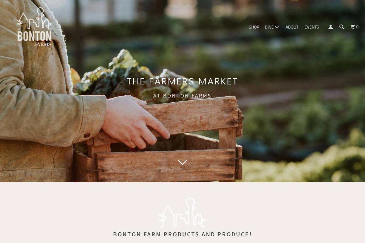 bontonfarms.shop homepage screenshot