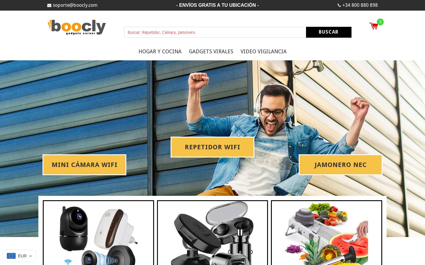 boocly.com homepage screenshot