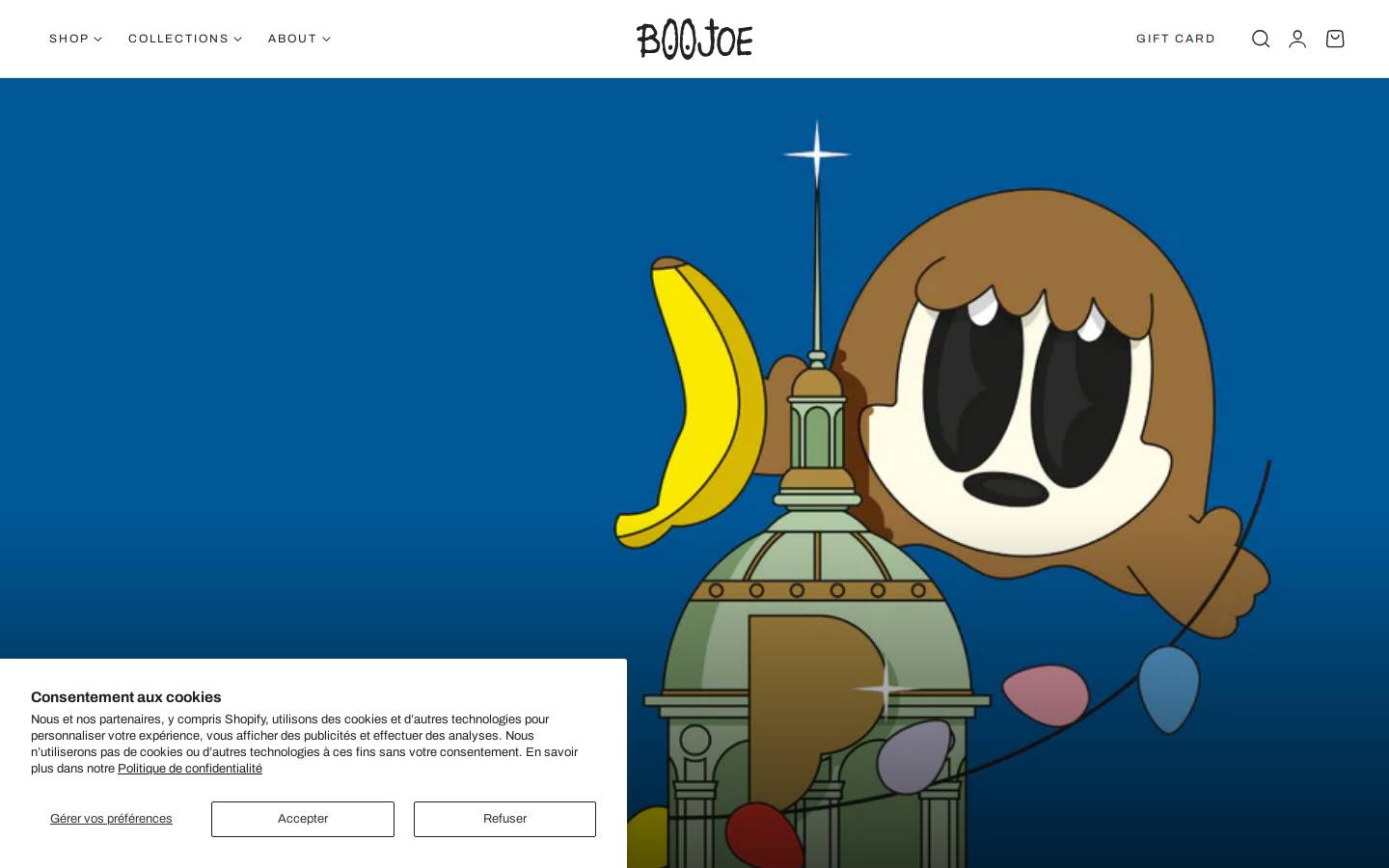 boojoe.com homepage screenshot