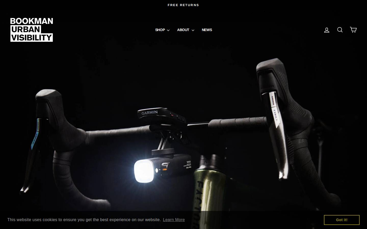 Bookman Urban Visibility homepage screenshot
