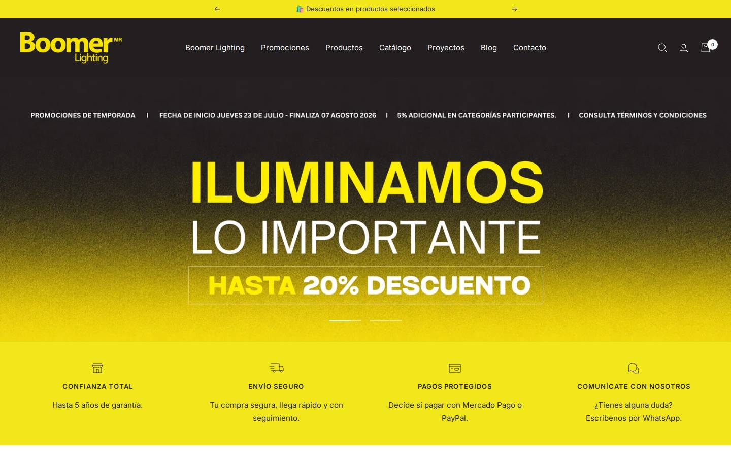 boomer.mx homepage screenshot