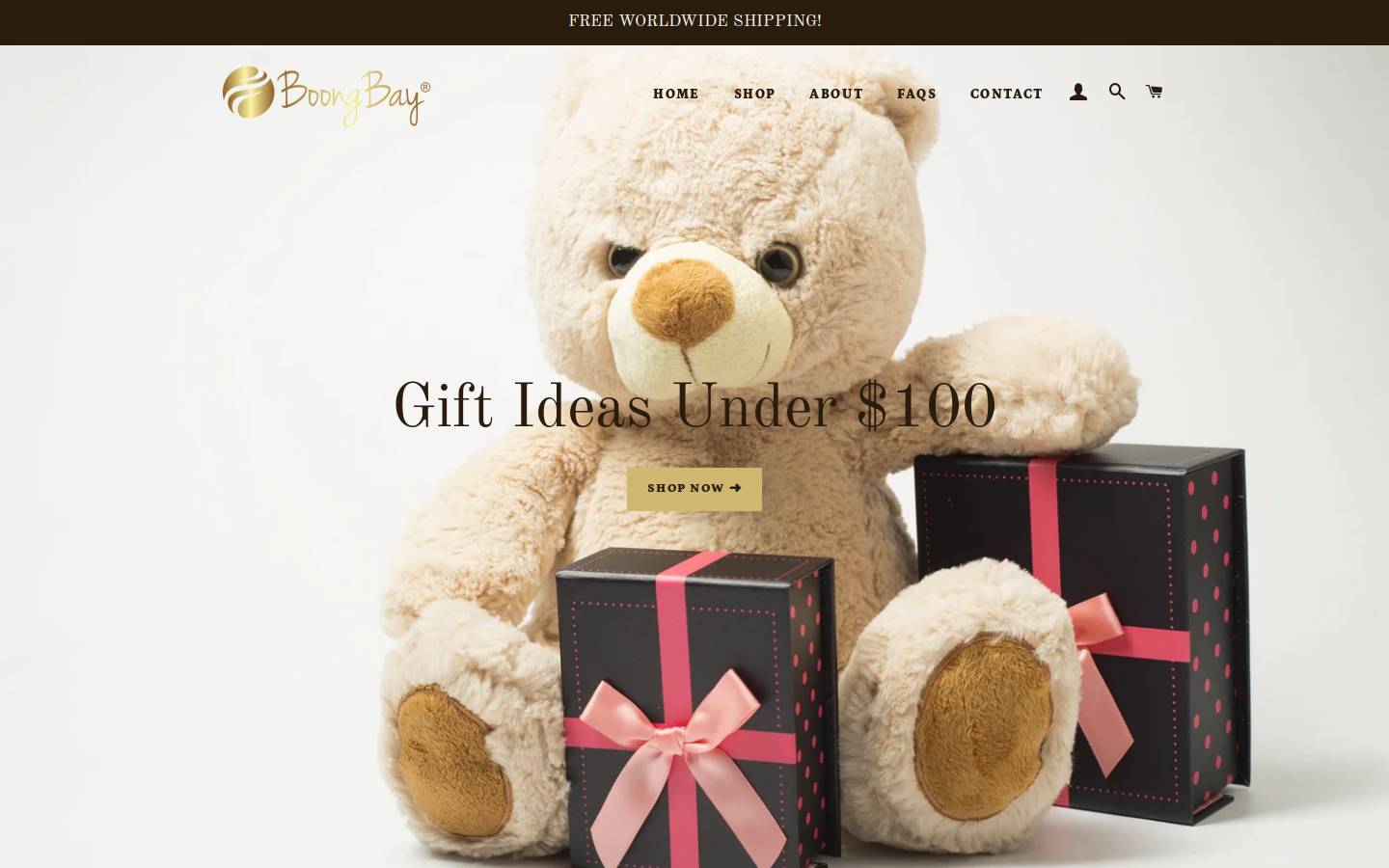 boongbay.com homepage screenshot