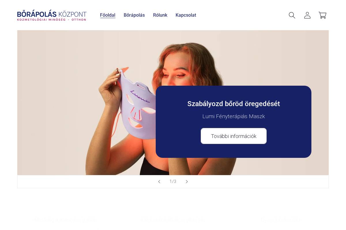 borapolaskozpont.hu homepage screenshot