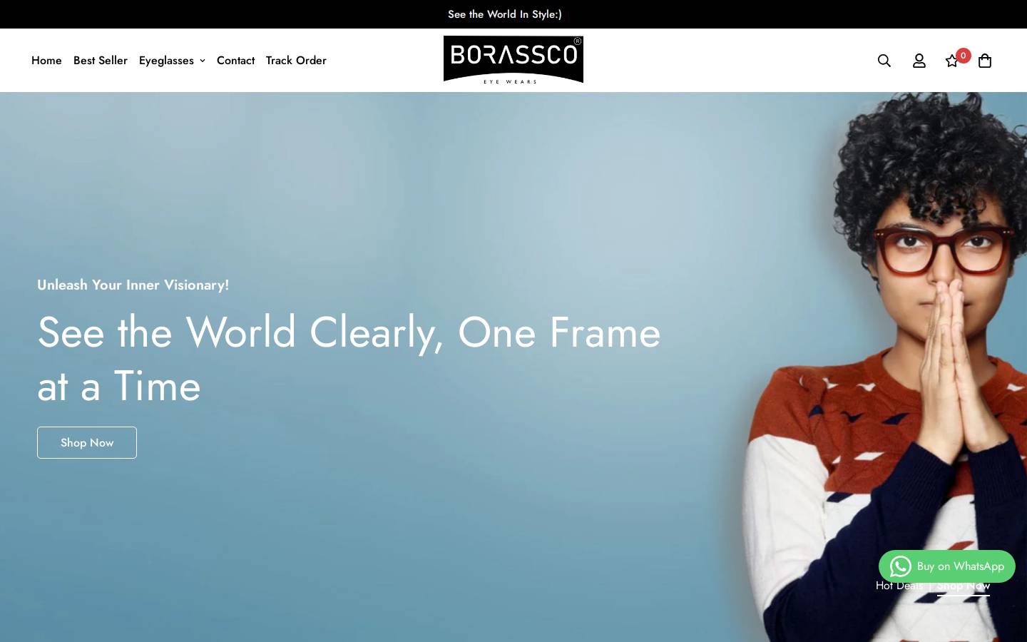 borassco.com homepage screenshot
