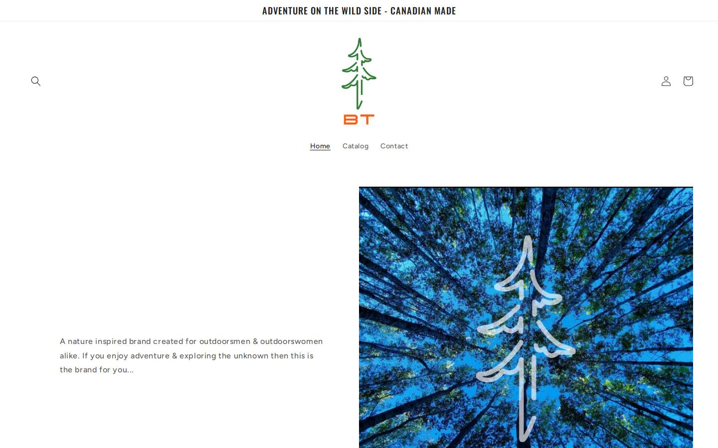 borealtimber.ca homepage screenshot