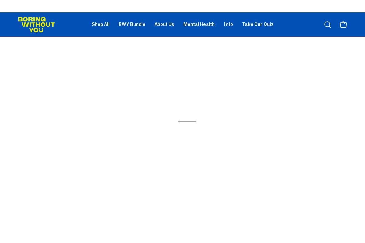 boringwithoutyou.com homepage screenshot