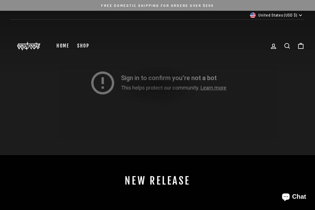 borntodie.co homepage screenshot