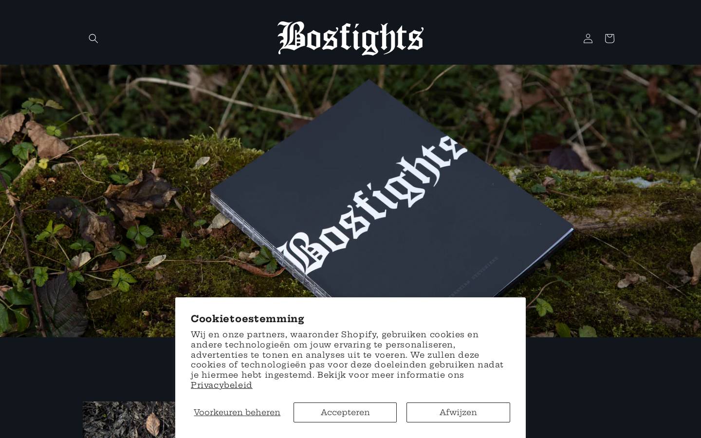 bosfights.com homepage screenshot