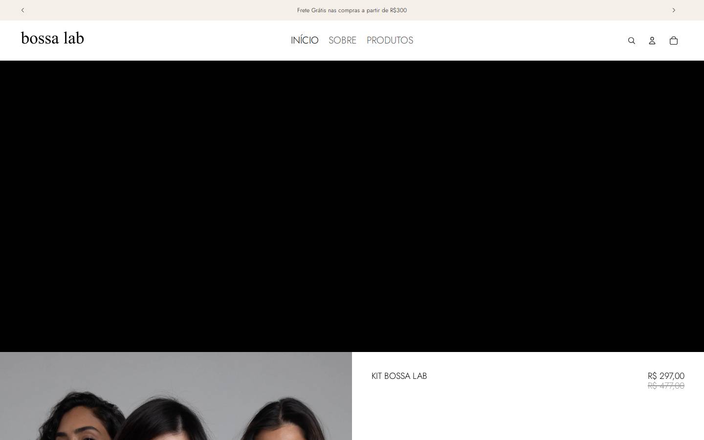 bossalab.com.br homepage screenshot