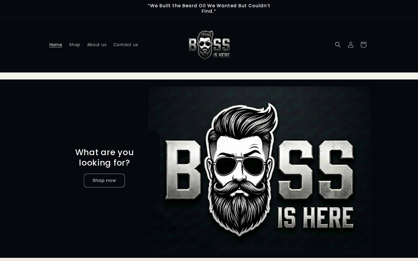 bossishere.in homepage screenshot
