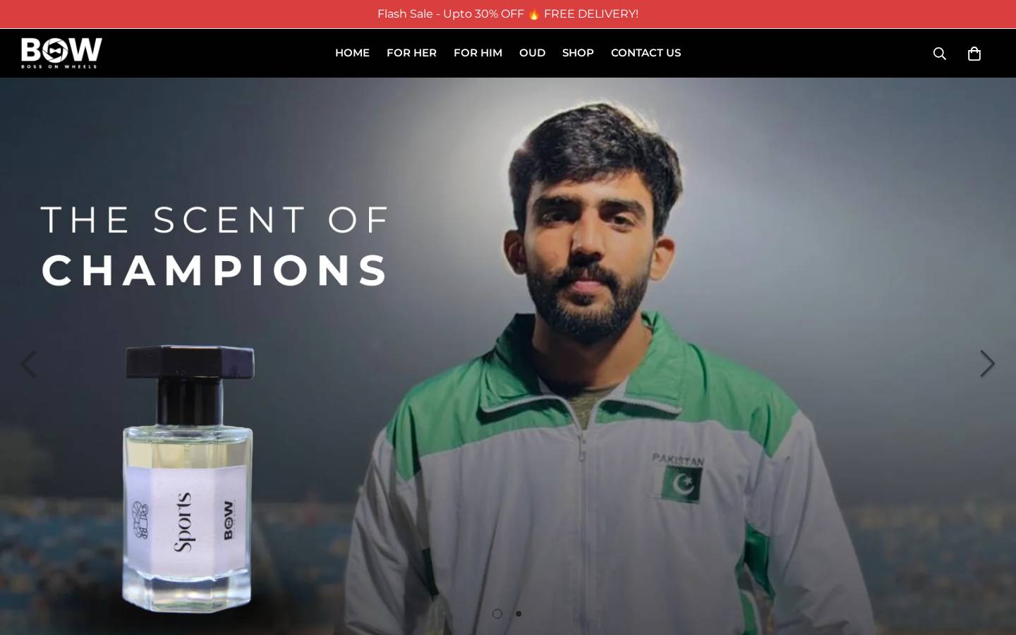 bossonwheels.com homepage screenshot
