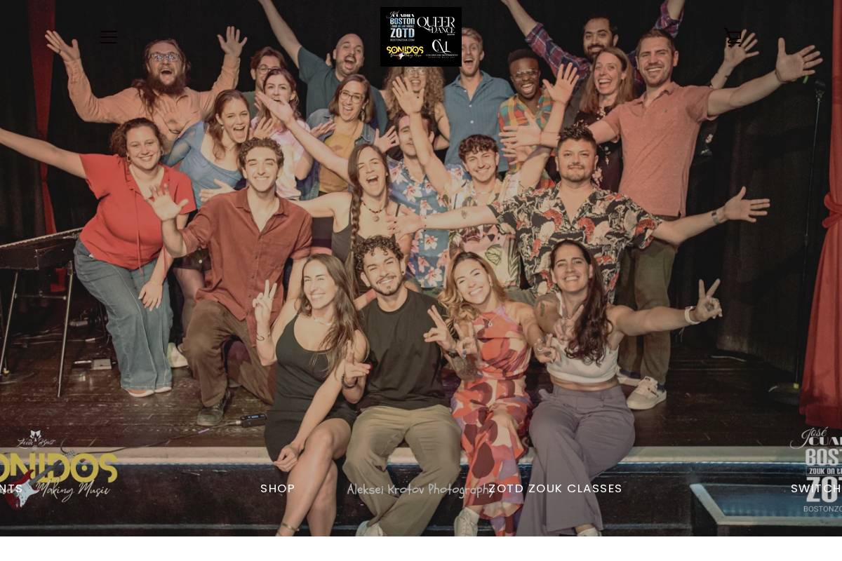 bostonzouk.com homepage screenshot