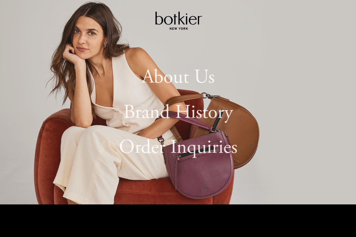 Botkier homepage screenshot