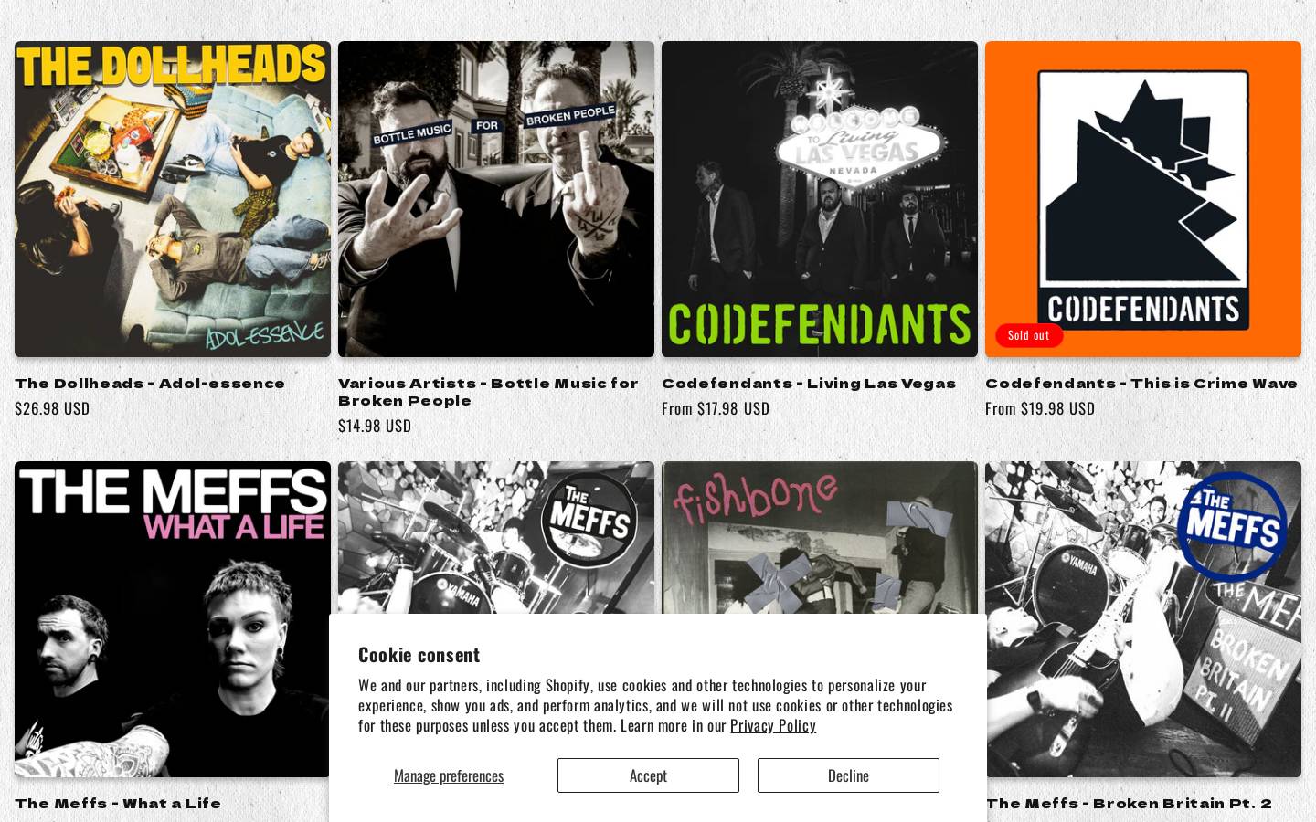 bottlestotheground.com homepage screenshot