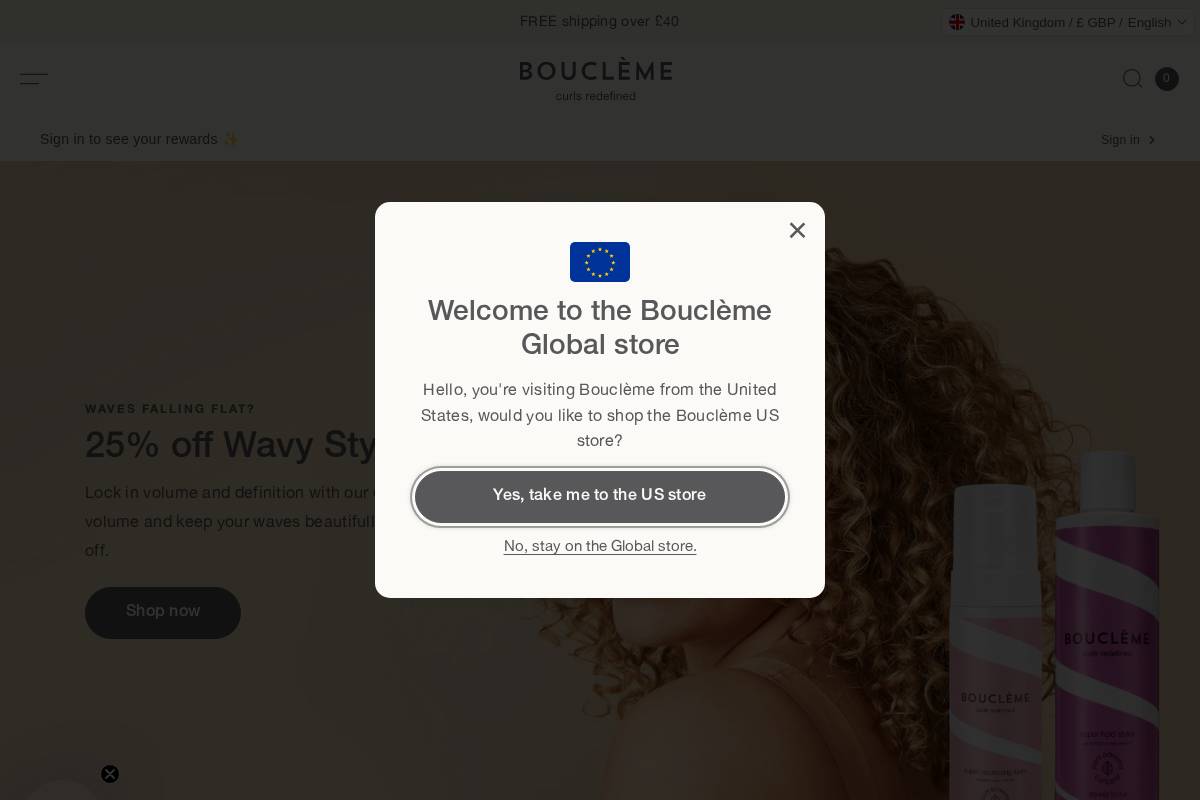 Bouclème homepage screenshot