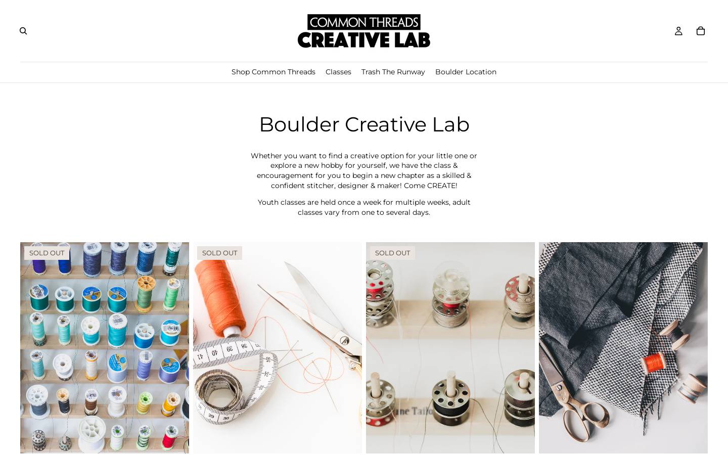 bouldercreativelab.com homepage screenshot