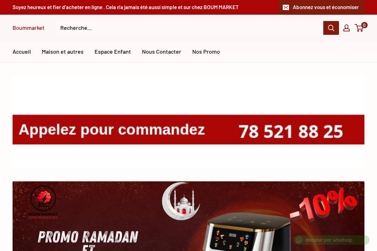 boummarket.com homepage screenshot