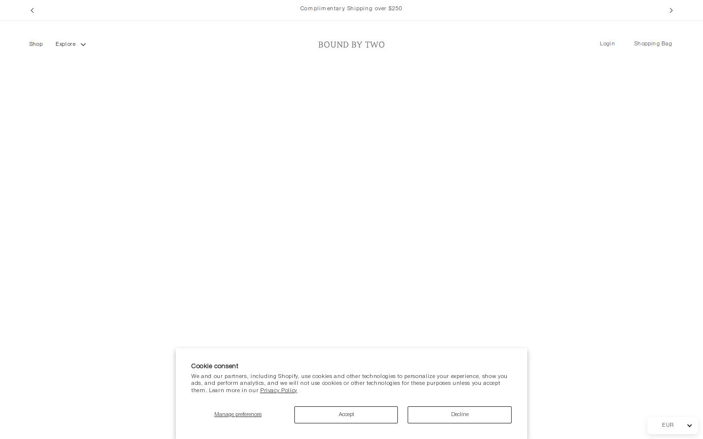boundbytwo.com homepage screenshot