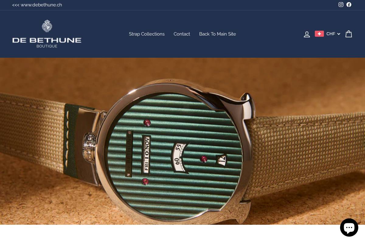 boutiquedebethune.com homepage screenshot