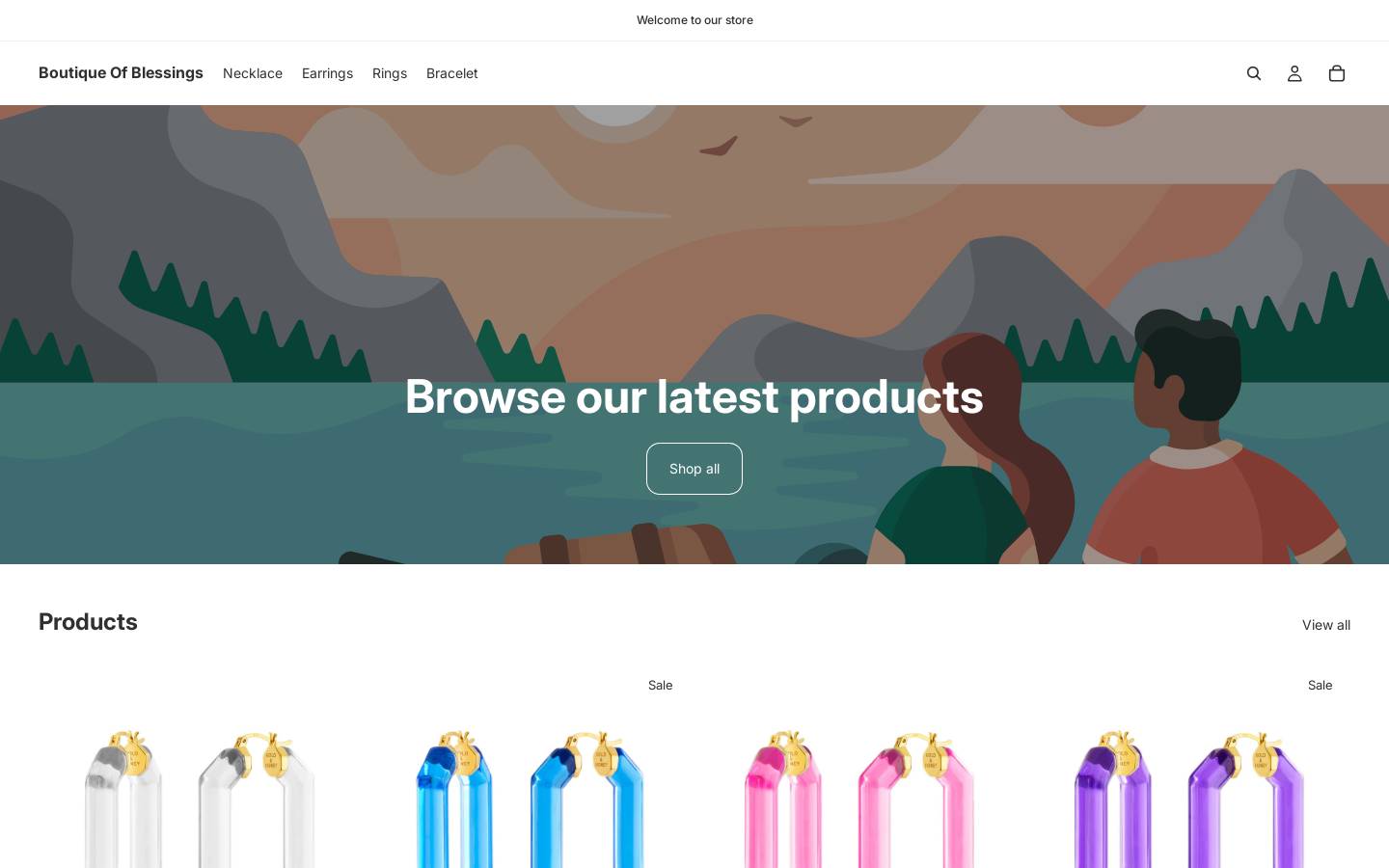 boutiqueofblessings.com homepage screenshot