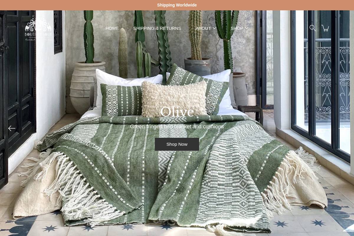 boutiquesouk.store homepage screenshot