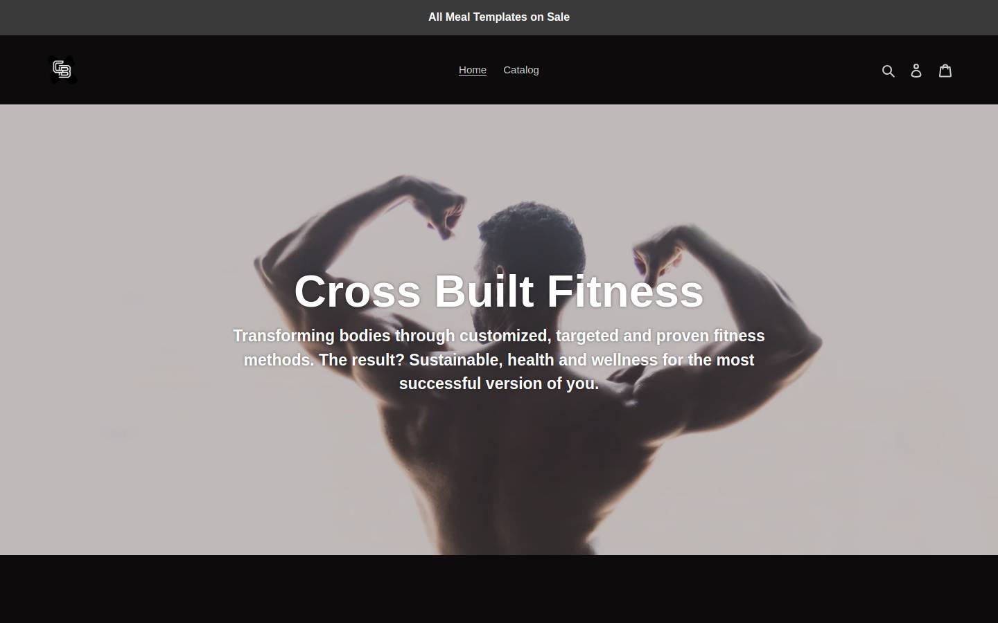bouttefitness.com homepage screenshot