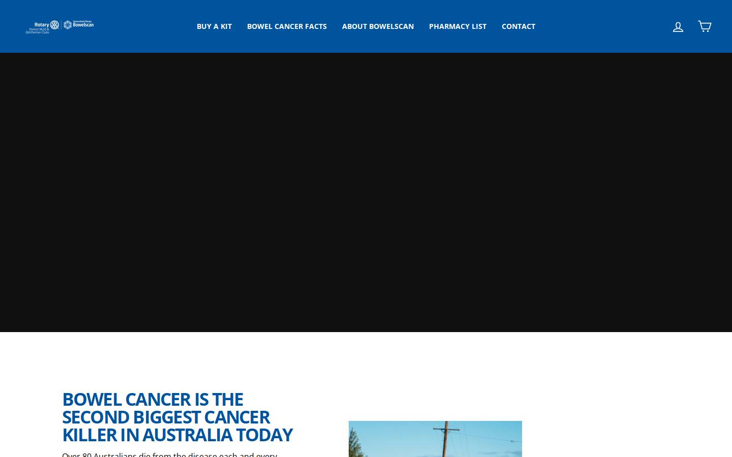bowelscanqueensland.org.au homepage screenshot