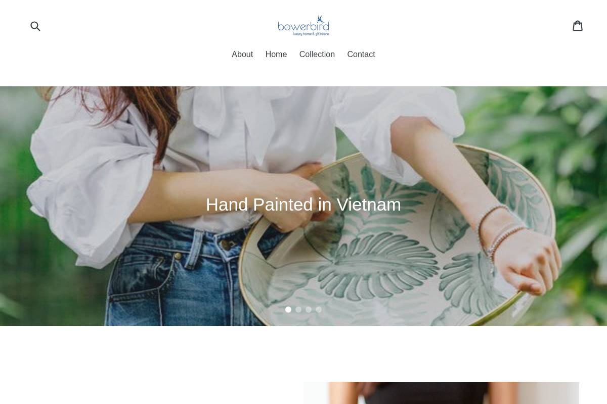 bowerbird.com.sg homepage screenshot