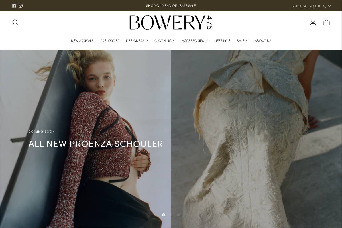 bowery475.com homepage screenshot