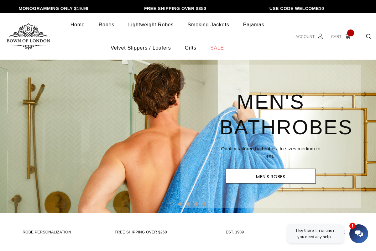 bownoflondonusa.com homepage screenshot