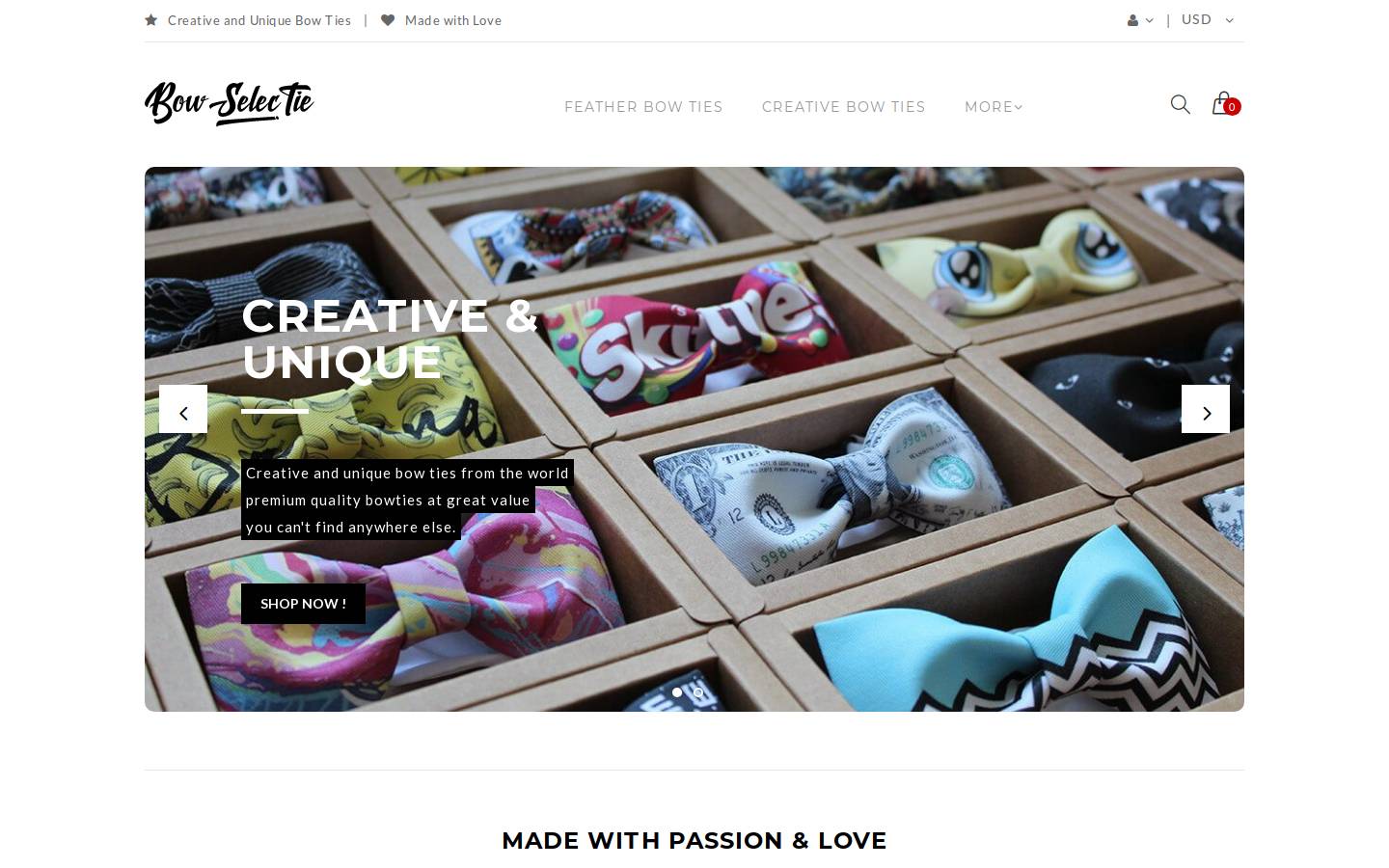 bowselectie.com homepage screenshot