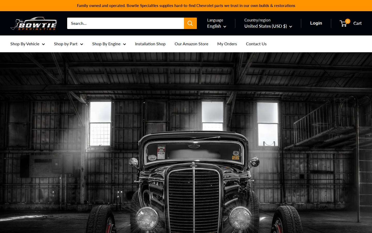 bowtiespecialties.com homepage screenshot