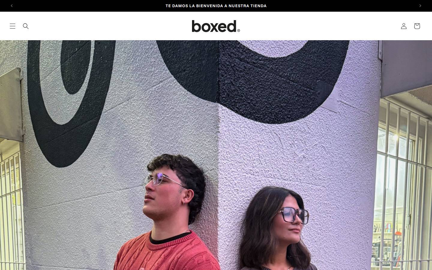 boxedsw.com homepage screenshot