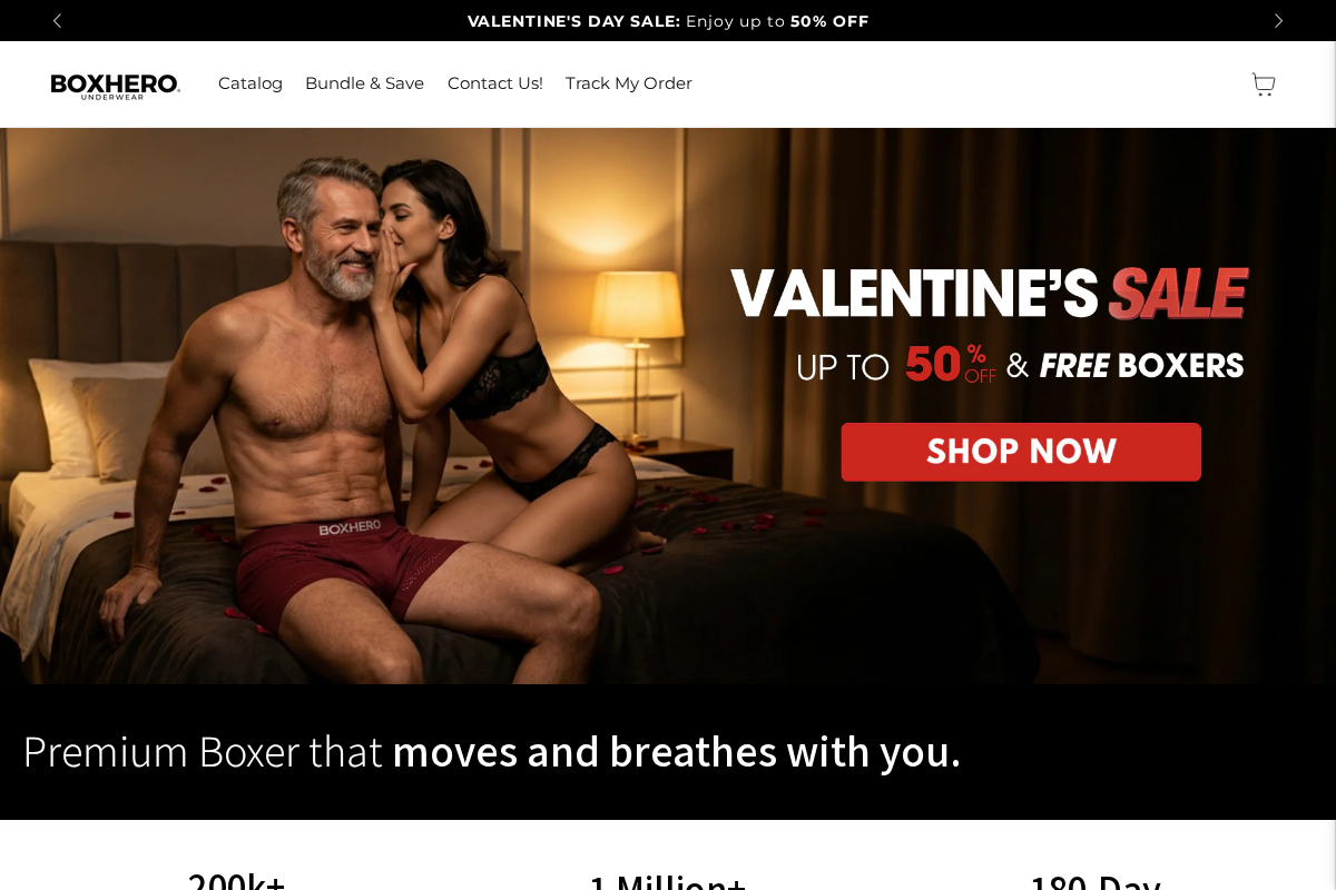 Boxhero Us homepage screenshot